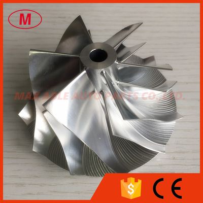 RHG6 6+6 blades 63.50/82.05mm high performance Turbo Billet/milling/aluminum 2024 compressor wheel for Chevy 6.6L