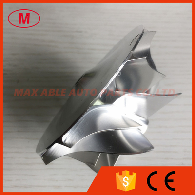RHG6 6+6 blades 63.50/82.05mm high performance Turbo Billet/milling/aluminum 2024 compressor wheel for Chevy 6.6L