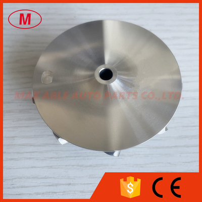S100 50.00/68.01mm 9+0 blades point milling high performance turbo milling/aluminum 2618/billet compressor wheel