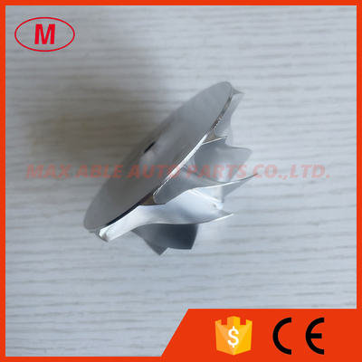 S100 50.00/68.01mm 9+0 blades point milling high performance turbo milling/aluminum 2618/billet compressor wheel