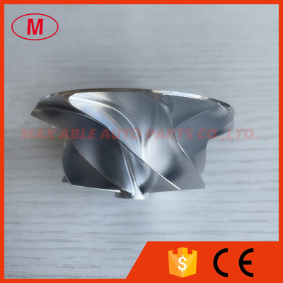 S100 50.00/68.01mm 9+0 blades point milling high performance turbo milling/aluminum 2618/billet compressor wheel