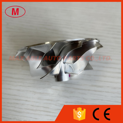 TD05H 20G reverse 52.56/68.01mm 49179-43400 6+6 blades high performance standard blade height  Billet compressor wheel