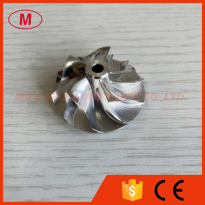 KP35 5435-123-2007 27.40/37.05mm 5+5 blades turbo milling/aluminum 2618/billet compressor wheel for 5435-970-0001/0007