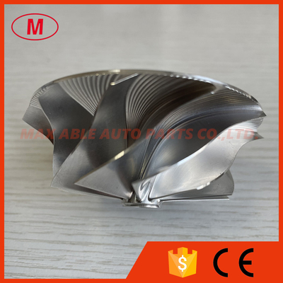 GT15-25 reverse 54.00/71.00mm 11+0 blades high performance turbo milling/aluminum 2618/billet compressor wheel