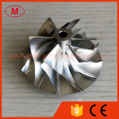 GT1246 6+6 blades 786555-0002N 34.10/46.00mm high performance turbo milling/aluminum 2618/billet compressor wheel