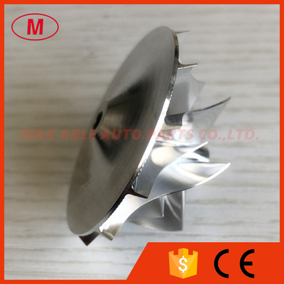 GT1246 6+6 blades 786555-0002N 34.10/46.00mm high performance turbo milling/aluminum 2618/billet compressor wheel