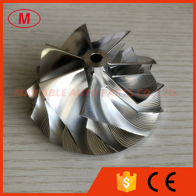 GTX3584 66.30/84.00mm 7+7blades 451470-0001 turbo billet/milling/aluminum 2618 compressor wheel for Racing 66.5/84mm