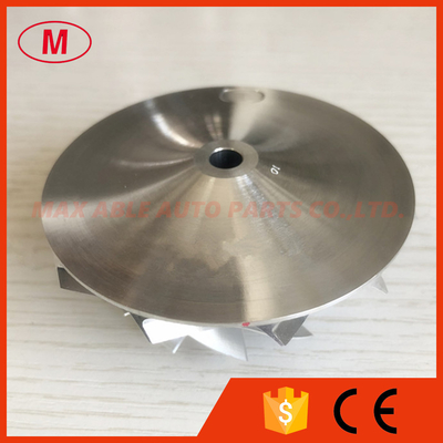 GT4288 6+6 blades 434354-0006 63.45/87.00mm turbo Billet/milling/aluminum 2618 compressor wheel for 452101/452174-0001