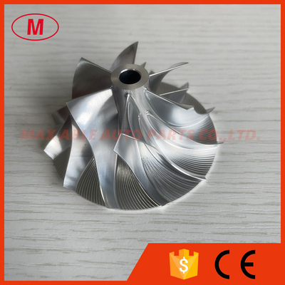 K26 5326-123-2039 44.15/66.00mm 6+6 blades high performance aluminum 2618/billet compressor wheel for 5326-970-6720