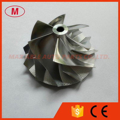 K04 5306-123-2218/0PB145702R 42.90/54.97mm 6+6 blades high performance aluminum 2618/milling /billet compressor wheel