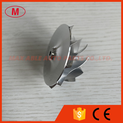 GT12 40.00/52.50mm 10+0blades high performance turbo milling/Aluminum 2618/billet compressor wheel