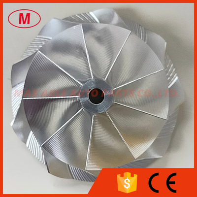 RHF5 49.15/61.00mm 9+0 blades Point milling turbo milling/aluminum 2618/billet compressor wheel