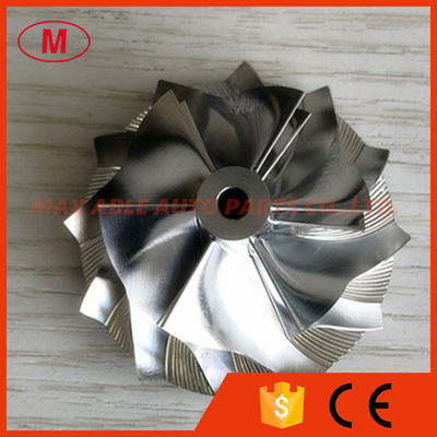 GT1249 6+6 blades 36.40/49.00mm performance milling/aluminum 2618/billet compressor wheel