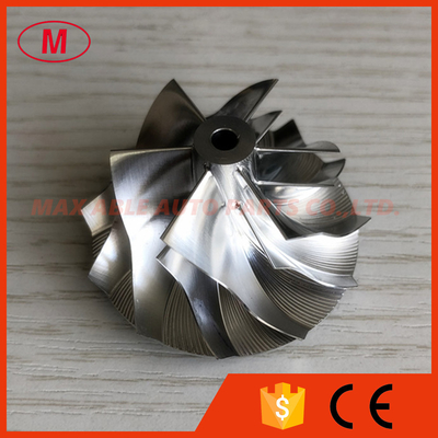 GT1249 6+6 blades 36.40/49.00mm performance milling/aluminum 2618/billet compressor wheel