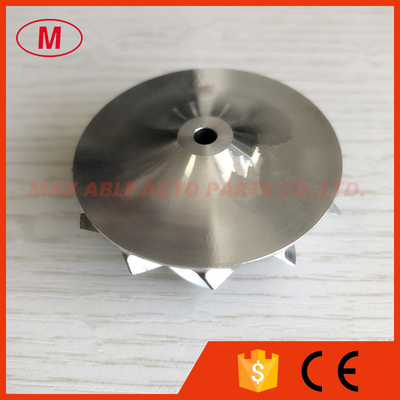 GT1249 6+6 blades 36.40/49.00mm performance milling/aluminum 2618/billet compressor wheel