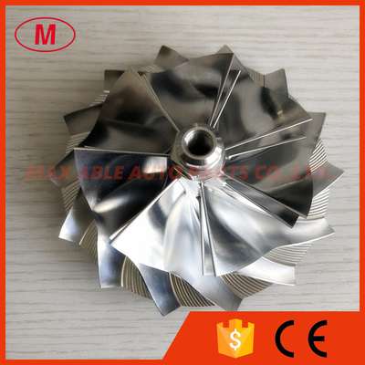 GTA4508R 742582-0001 79.81/108.04mm 7+7 Blades high performance turbo billet/aluminum 2618/milling compressor wheel