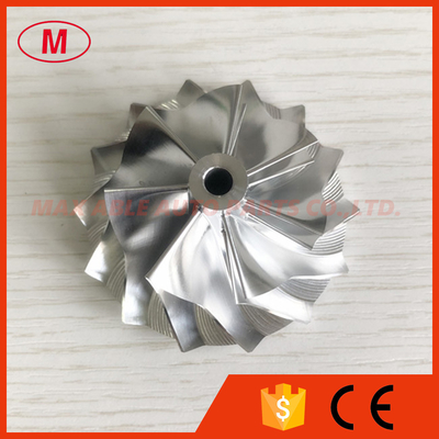 GT15-25 701374-0001/6 41.52/56.02mm 7+7 Blades high performance milling/aluminum 2618/billet compressor wheel