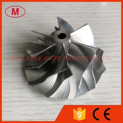 K16 reverse 6+6 blades 45.81/62.00mm turbo milling/aluminum 2618/billet compressor wheel for BMW N55 1853-970-0003/7