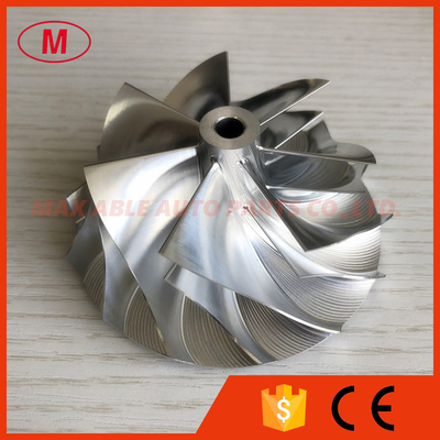 GTX3583 66.30/84.00mm 7+7blades turbo billet/milling/aluminum 2618 compressor wheel