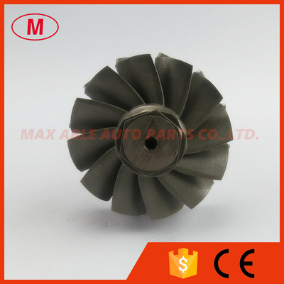 GT1546S 707669-0005/0010 38.35/42.00mm 12 blades turbine shaft&wheel/turbo wheel FOR 706976-000/2 706977-0001/2/3 706987