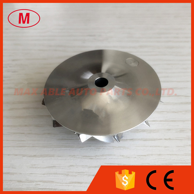 GT25C 6+6 blades 38.69/52.24mm 447449-0010 performance Turbo milling/aluminum 2618/billet compressor wheel for 454110