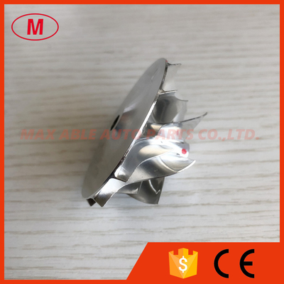 GT25C 6+6 blades 38.69/52.24mm 447449-0010 performance Turbo milling/aluminum 2618/billet compressor wheel for 454110