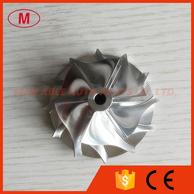 TD04HL 13T 40.61/56.02mm 49377-04200HF 6+6 blades high blade turbo milling/aluminum 2618 billet compressor wheel