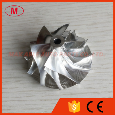 TD04HL 13T 40.61/56.02mm 49377-04200HF 6+6 blades high blade turbo milling/aluminum 2618 billet compressor wheel