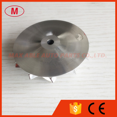 TD04HL 13T 40.61/56.02mm 49377-04200HF 6+6 blades high blade turbo milling/aluminum 2618 billet compressor wheel