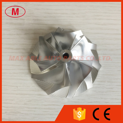 TD04HL 5+5blades reverse 48.30mm/68.00mm high performance turbocharger billet/milling/aluminum 2024 compressor wheel