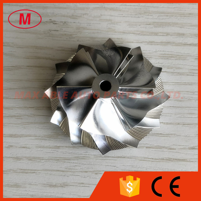 GT15-25 36.30/49.00mm 735492-0002J 11+0 blades turbo milling/aluminum 2618/billet compressor wheel for 757042-0011/0013