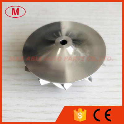 GT15-25 36.30/49.00mm 735492-0002J 11+0 blades turbo milling/aluminum 2618/billet compressor wheel for 757042-0011/0013