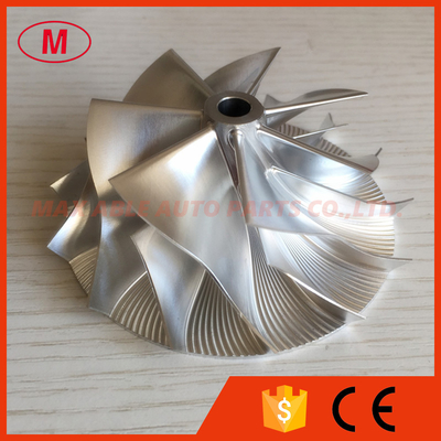 CT26 59.00/76.13mm 7+7 blades high performance Turbocharger milling/aluminum 2618/billet compressor wheel