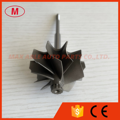 TD04HL 45.65/52mm 5+5 blades 97mm shaft length turbo wheel/ turbine shaft&wheel