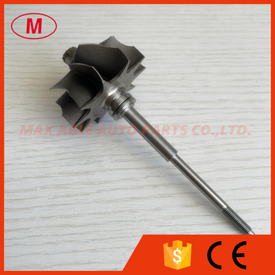 TD04HL 45.65/52mm 5+5 blades 97mm shaft length turbo wheel/ turbine shaft&wheel