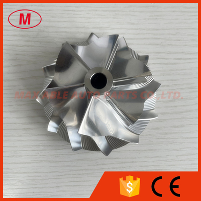 S400 1491-123-2002 6+6 blades 67.66/91.34mm high performance Turbo milling/aluminum 2618/billet compressor wheel