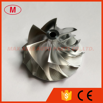 RHF5HB 49.62/61.98mm 6+6 blades Turbo milling/aluminum 2618/billet compressor wheel for VF30/VF34 Upgrade