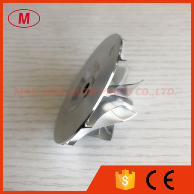 CT26 17291-17010 42.12/64.89mm 6+6 blades Turbo Billet/aluminum 2618/milling compressor wheel for 17201-17010