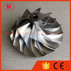 HE551/HX55 71.75/109.00mm 8+8 blades turbo milling/aluminum 2618/billet compressor wheel