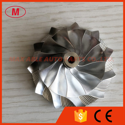 TD03 11+0 blades 42.00/56.00mm Point milling high performance Turbocharger milling/aluminum 2618/billet compressor wheel