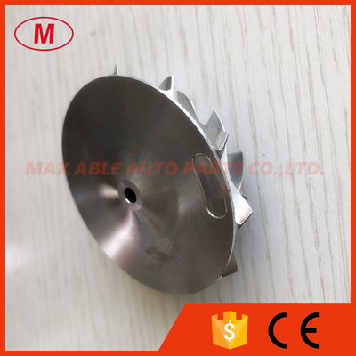 TD03 11+0 blades 42.00/56.00mm Point milling high performance Turbocharger milling/aluminum 2618/billet compressor wheel