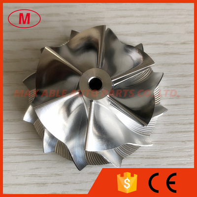 TD04HL 6+6 blades 49.62/61.01mm high performance turbocharger billet/milling/aluminum 2618 compressor wheel