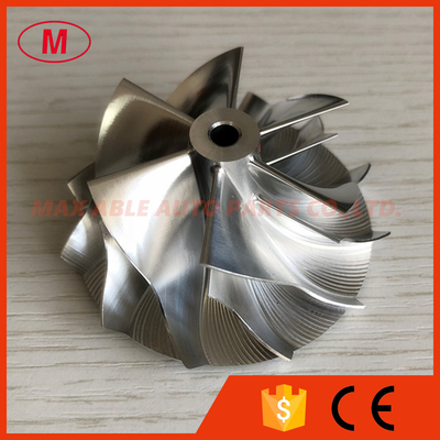 TD04HL 6+6 blades 49.62/61.01mm high performance turbocharger billet/milling/aluminum 2618 compressor wheel
