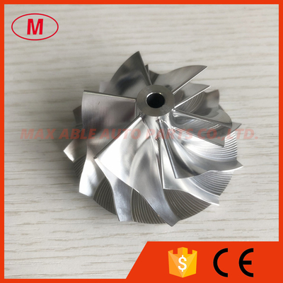 K16 5324-123-2203 6+6 blades 47.70/61.98mm high performance turbo milling/aluminum 2618/billet compressor wheel