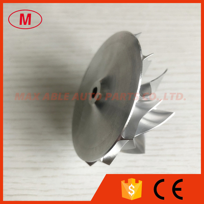 K16 5324-123-2203 6+6 blades 47.70/61.98mm high performance turbo milling/aluminum 2618/billet compressor wheel