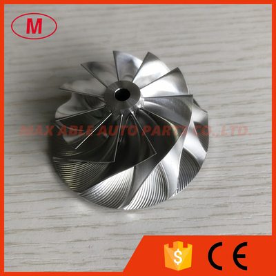 K04 reverse 42.00/56.08mm 11+0 blades high blade Turbocharger milling/aluminum 2618/billet compressor wheel