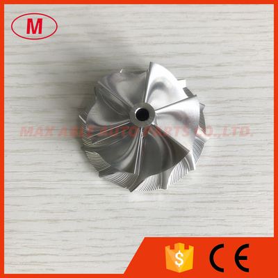 K04 reverse 40.64/50.80mm 6+6 blades Turbo milling/aluminum 2618/billet compressor wheel for 5303-970-0048 reverse