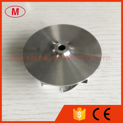 K04 reverse 40.64/50.80mm 6+6 blades Turbo milling/aluminum 2618/billet compressor wheel for 5303-970-0048 reverse