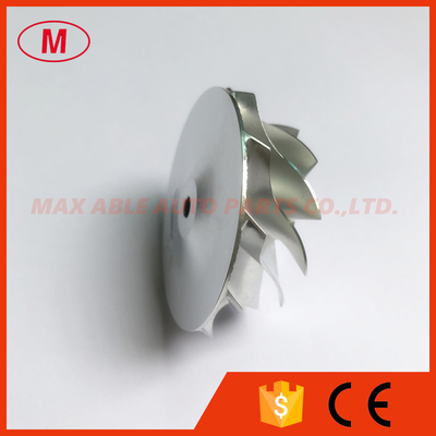 TD04HL 18T reverse 45.01/56.02mm 11+0 blades 49189-43800 Turbocharger Billet/milling/aluminum 2618 compressor wheel