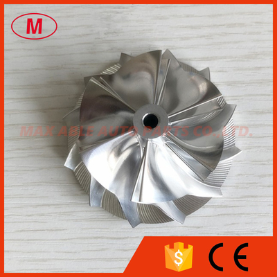 K04 6+6 blades 48.50/61.00mm high performance milling/aluminum 2618/billet compressor wheel